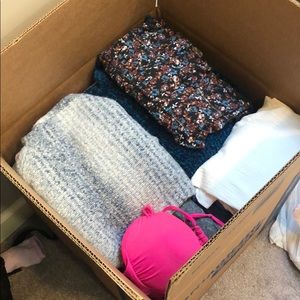 Giant Box of Clothes!